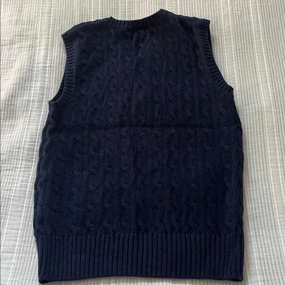 Ralph Lauren Polo Navy Sweater Vest - Picture 3 of 3